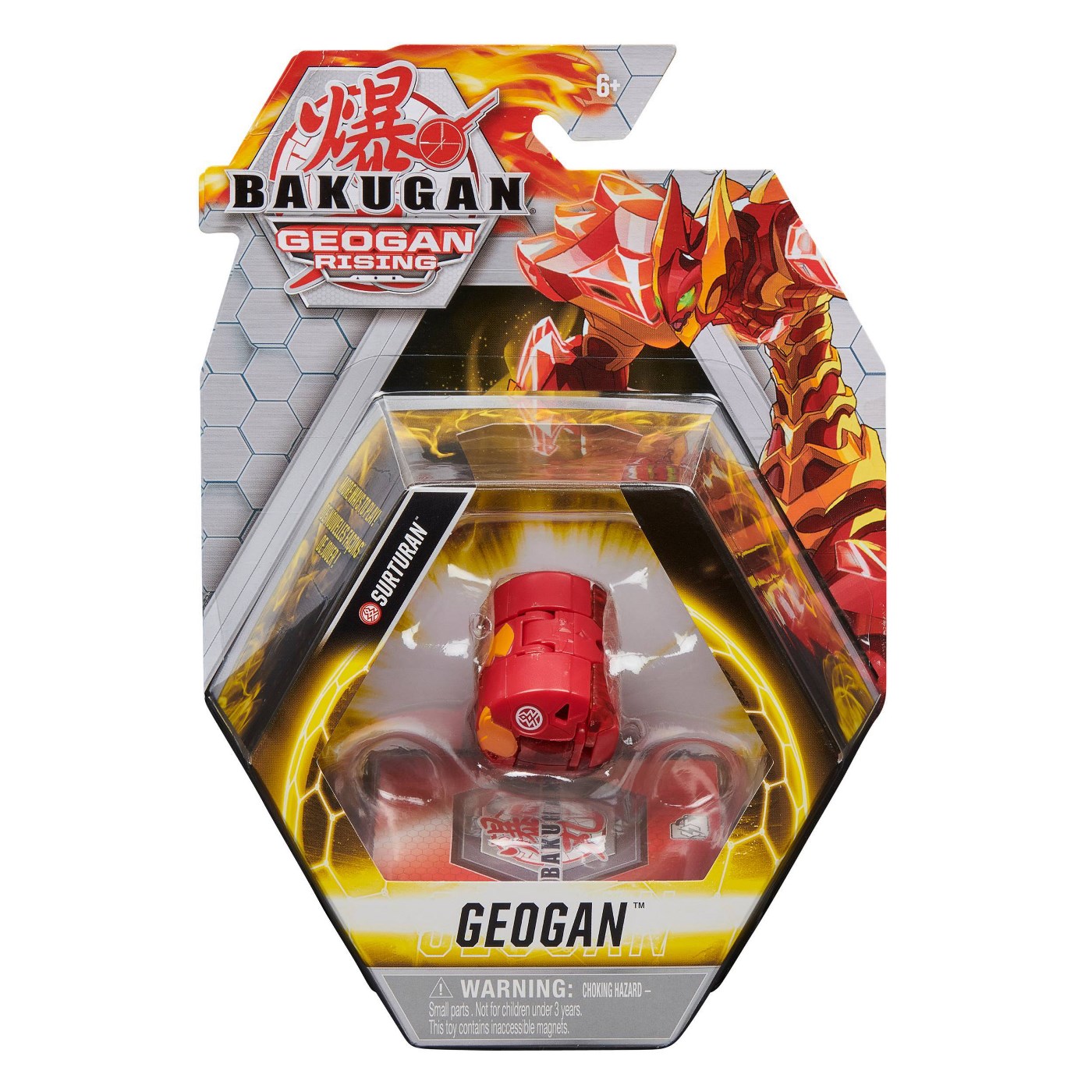 Bakugan Geogan Single Pack - Pyrus Surturan - Geogan Rising - Bakugan TCG