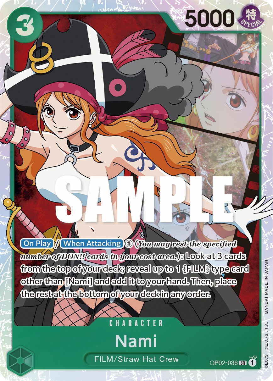 Nami - Paramount War - One Piece Card Game