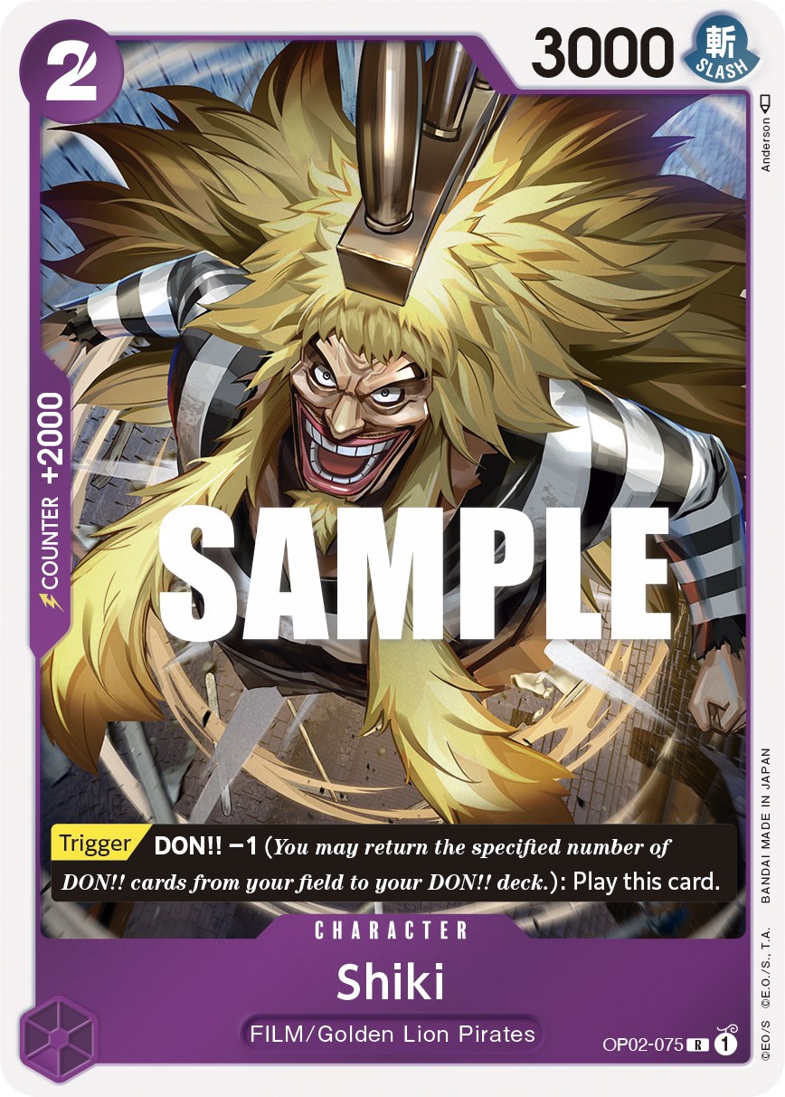 Shiki - Paramount War - One Piece Card Game