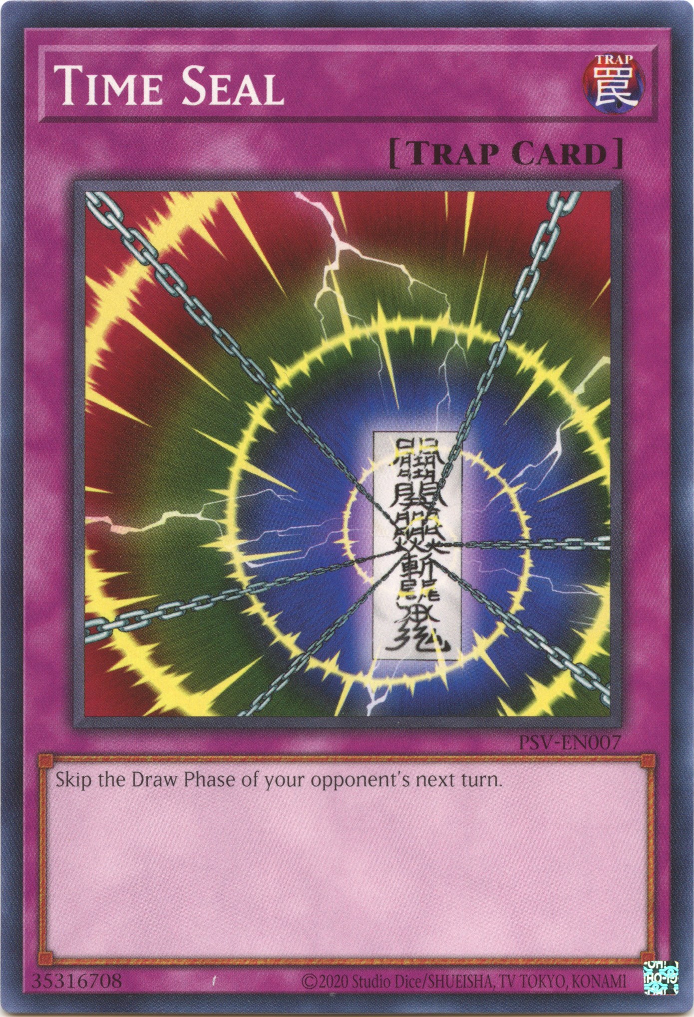 Time Seal Pharaoh's Servant (25th Anniversary Edition) YuGiOh