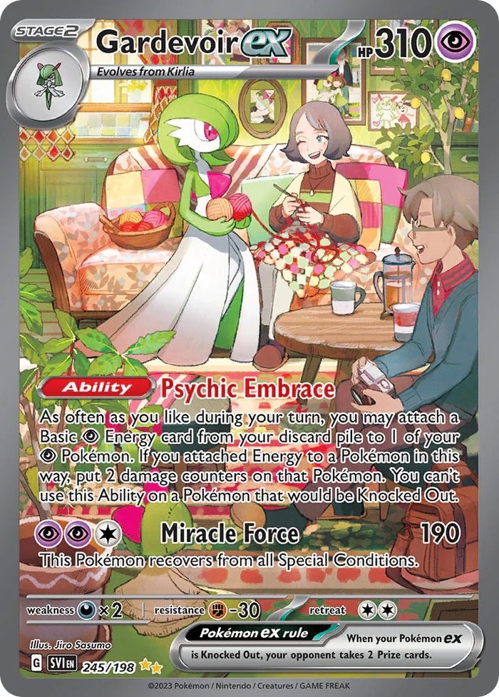 Gardevoir ex · Scarlet & Violet (SVI) #245 ‹ PkmnCards