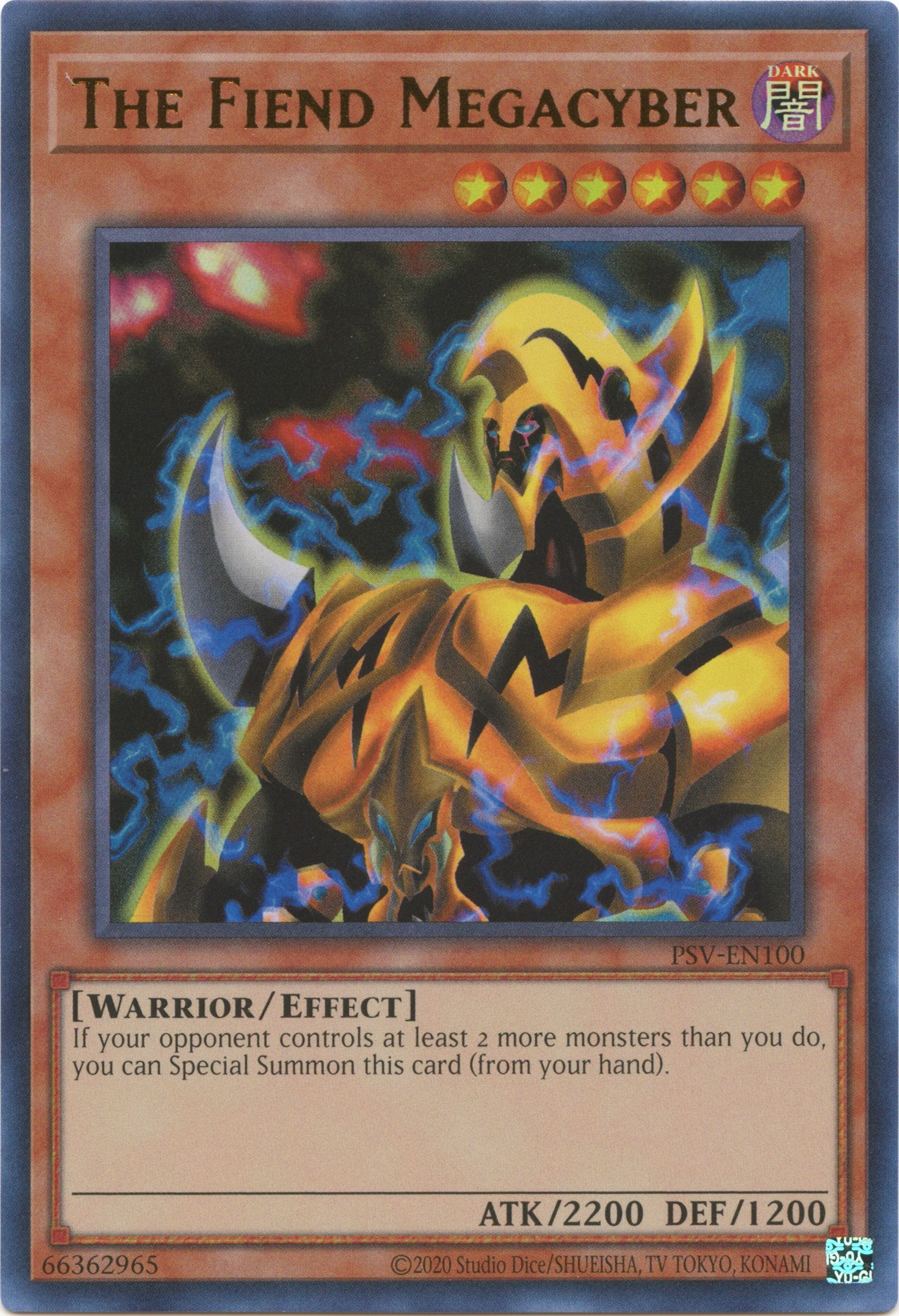 The Fiend Megacyber - Pharaoh's Servant (25th Anniversary Edition) - YuGiOh