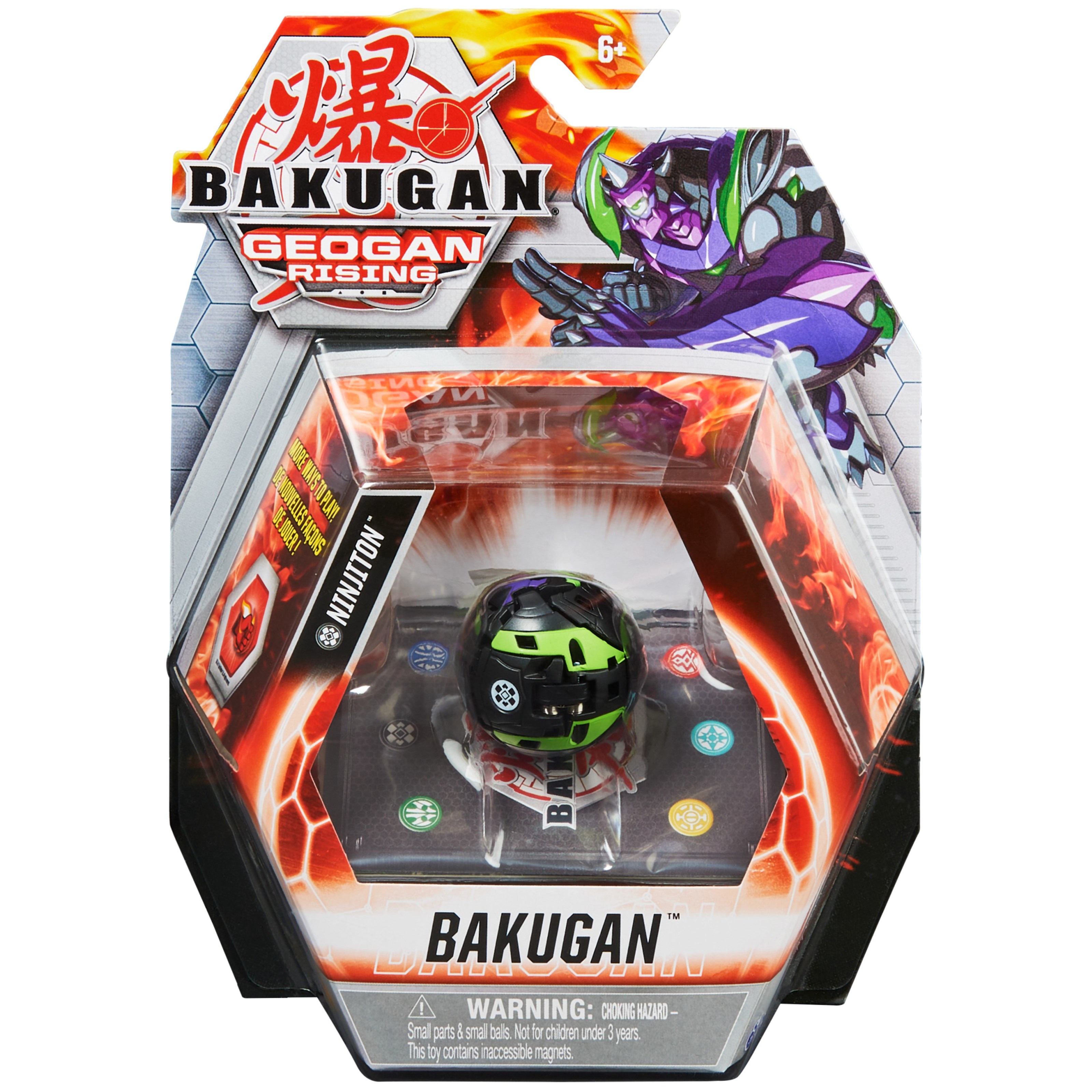 Core Bakugan Single Pack Darkus Ninjiton Geogan Rising Bakugan Tcg