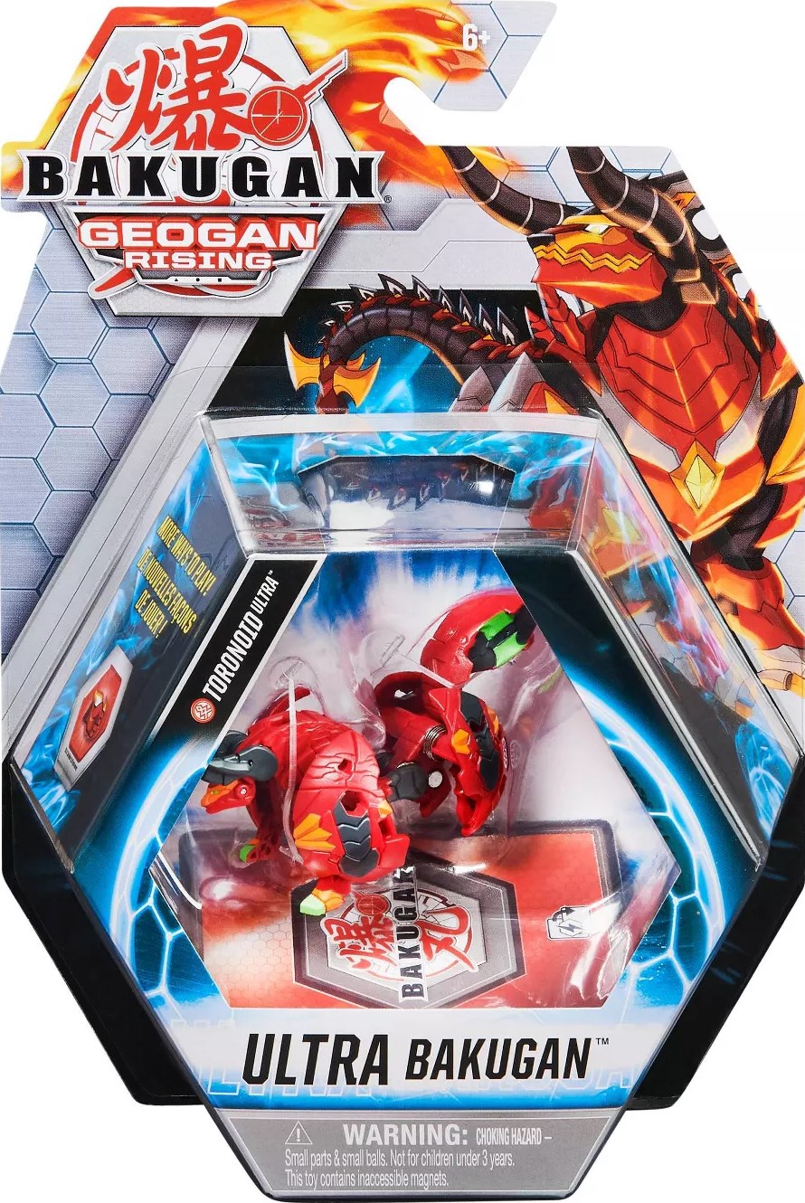 Bakugan Ultra Single Pack - Pyrus Toronoid Ultra - Geogan Rising ...