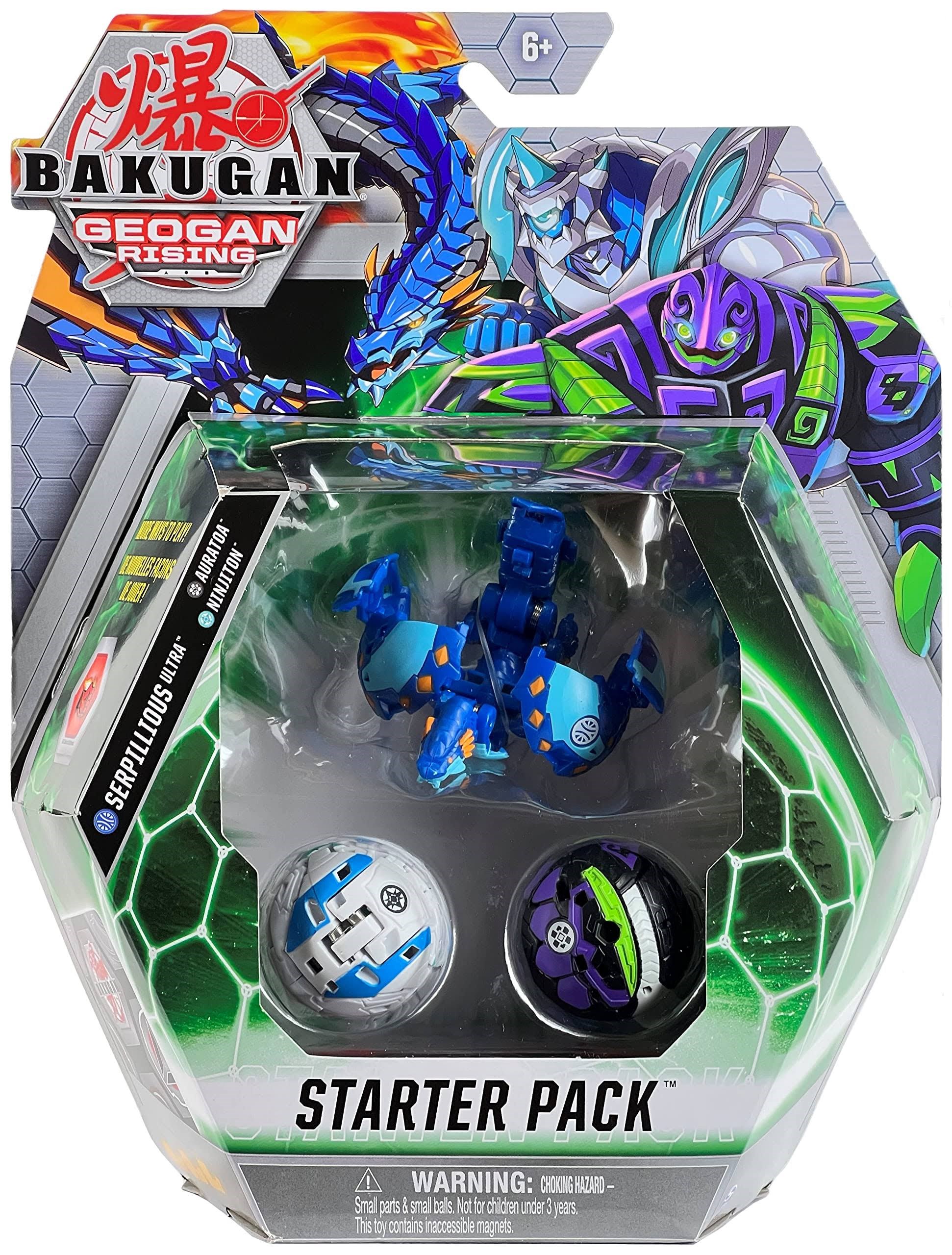 Bakugan Evolutions Starter Pack 3-Pack, Serpillious Ultra