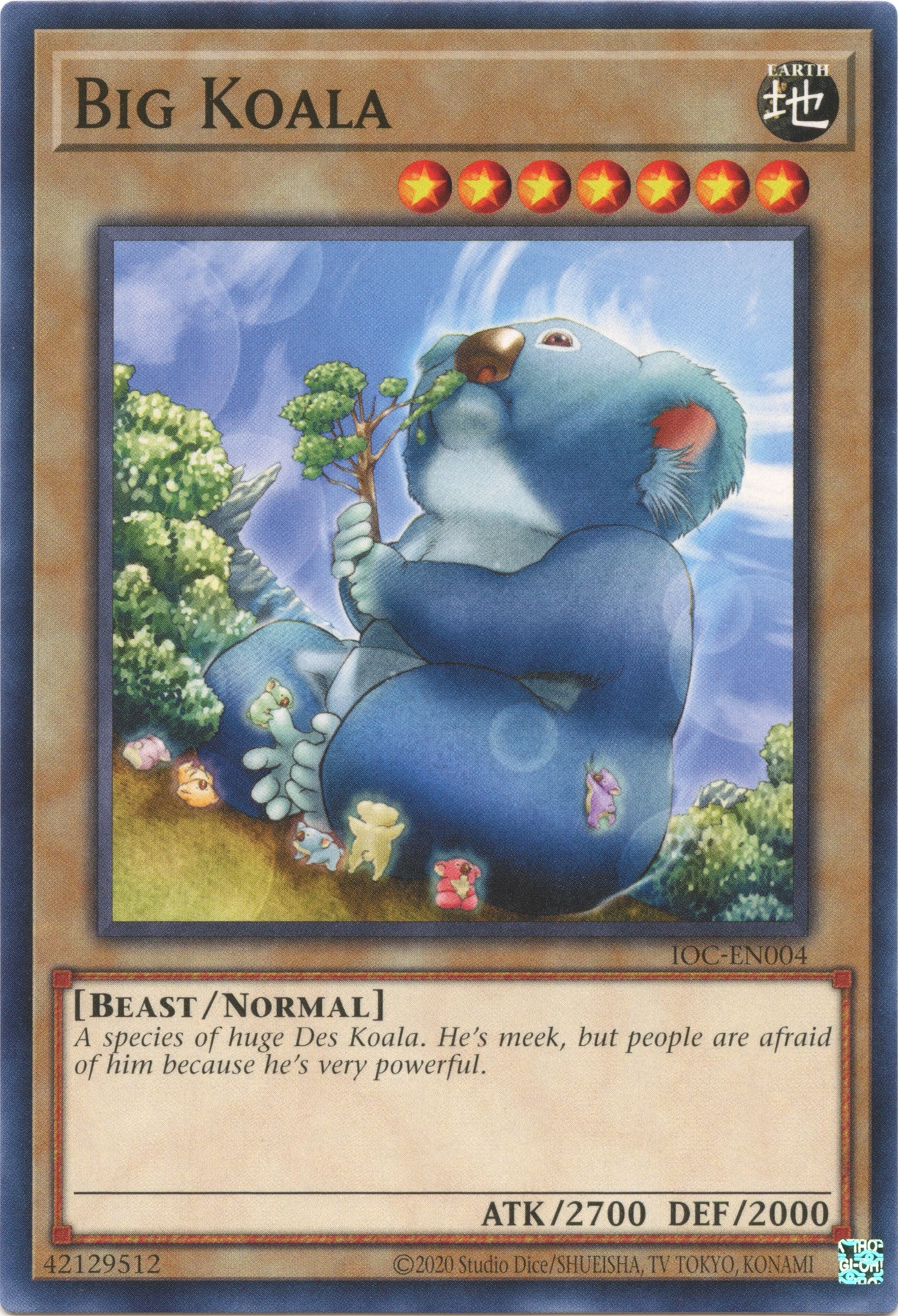 Yu-Gi-Oh! Trading Card - Koalo-Koala (ORCS-EN094) Common 1st Edition From Order Of Chaos Set - View #8