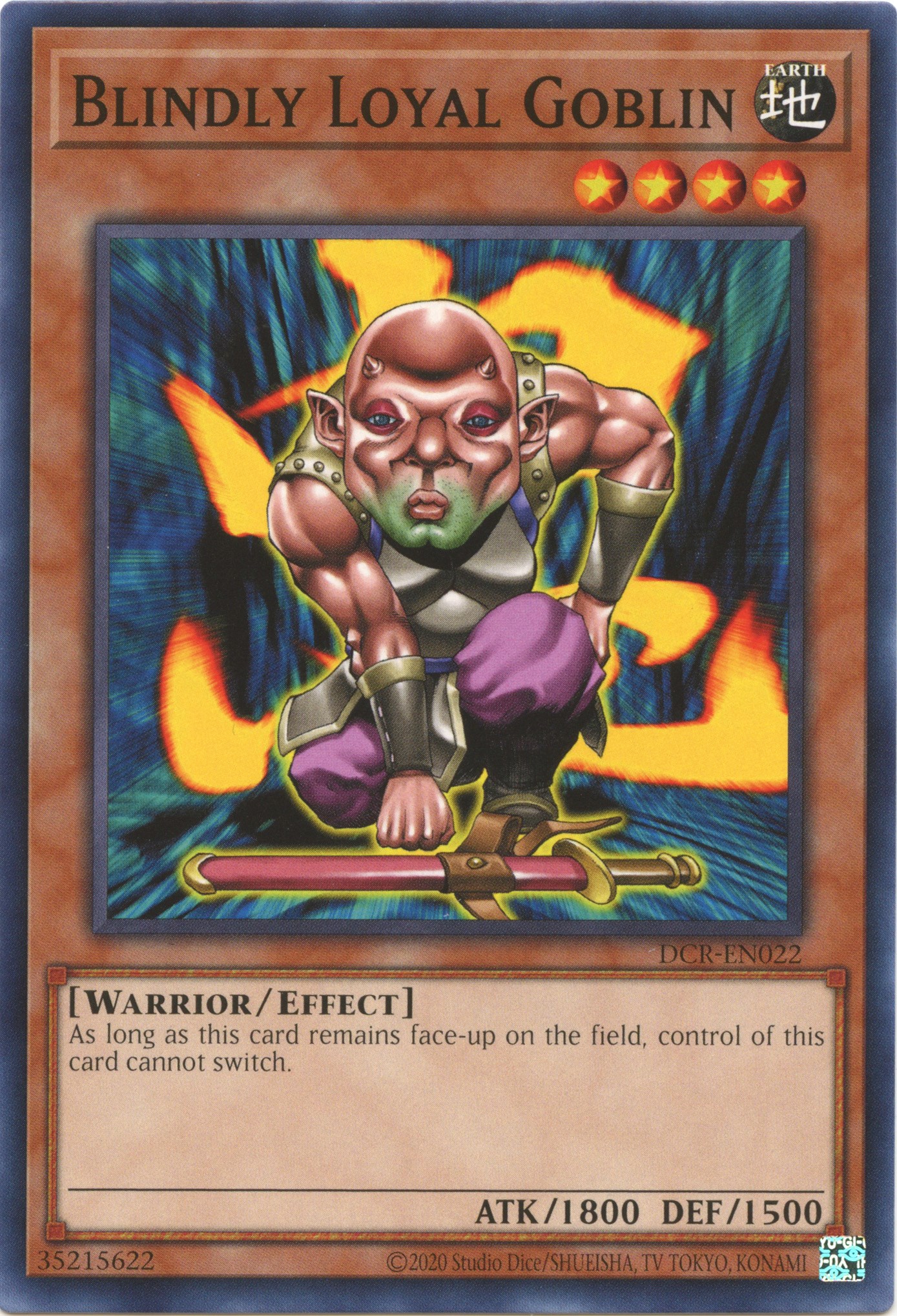 Blindly Loyal Goblin - Dark Crisis (25th Anniversary Edition) - YuGiOh