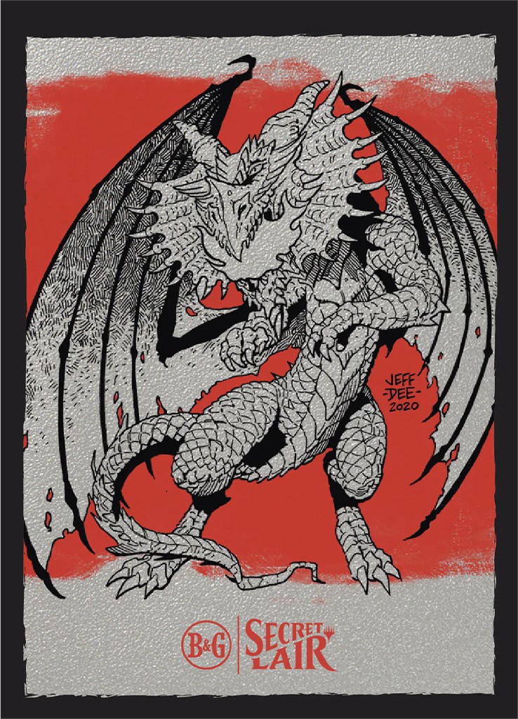 Beadle & Grimm's Secret Lair Drop: Here Be Dragons Card Sleeves 