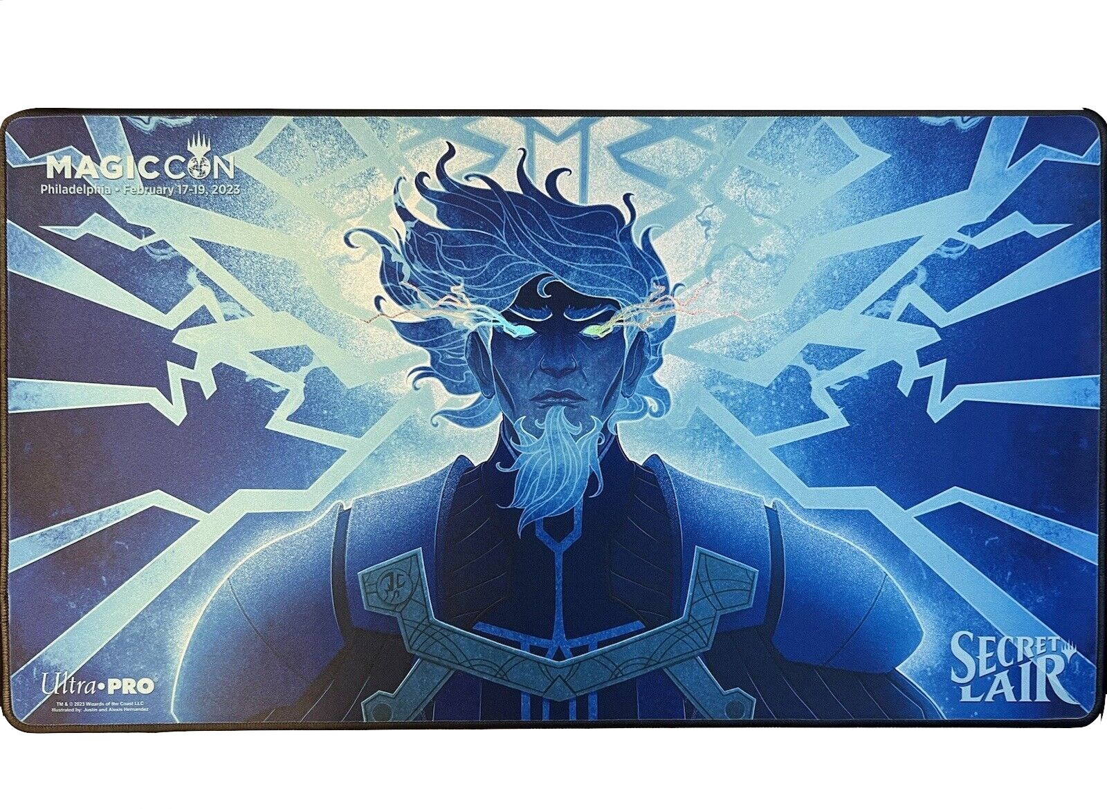 Secret Lair Showdown MagicCon 2023 Brainstorm Standard Gaming Playmat for  Magic: The Gathering