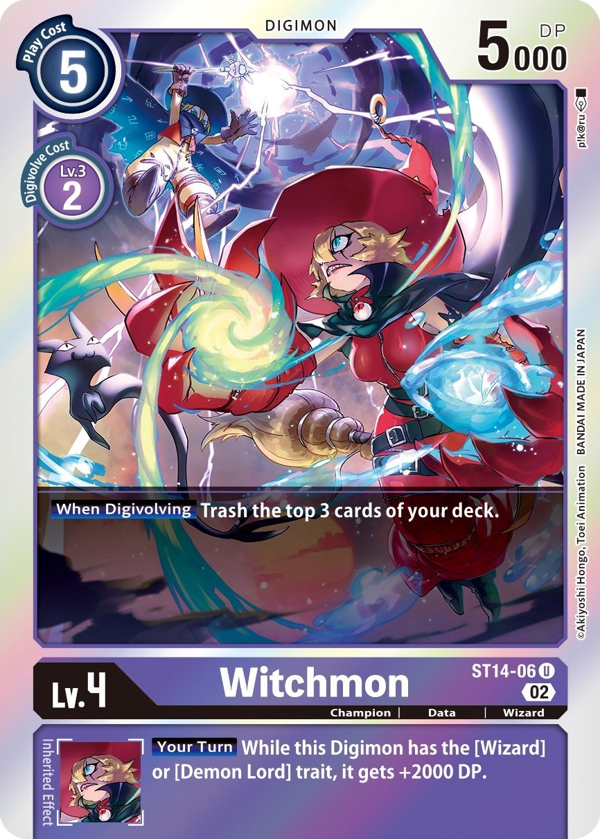 Witchmon Starter Deck 14 Beelzemon Advanced Deck Set Digimon Card Game witchmon-starter-deck-14-beelzemon-advanced-deck-set-digimon-card-game