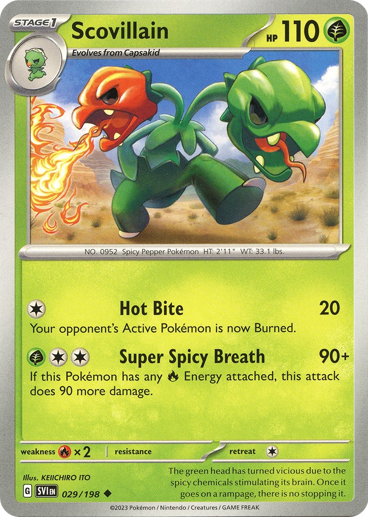 Scovillain card artwork