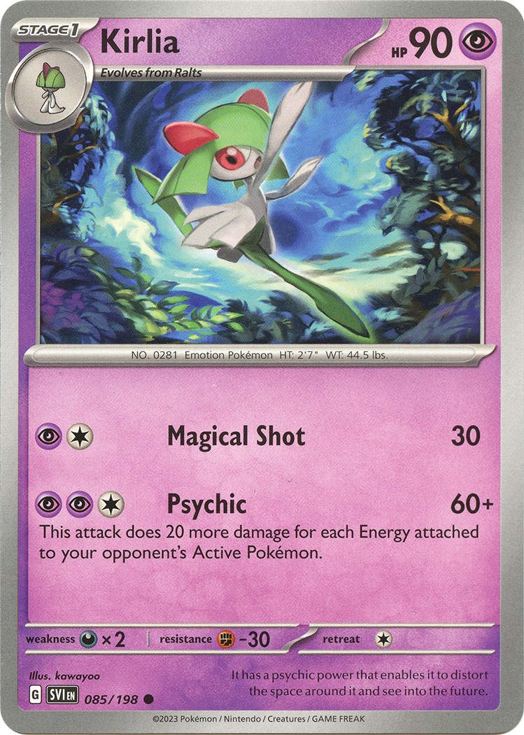 Kirlia card artwork