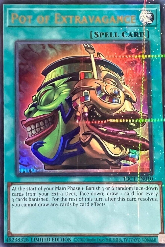 Pot of Extravagance The Pot Collection YuGiOh