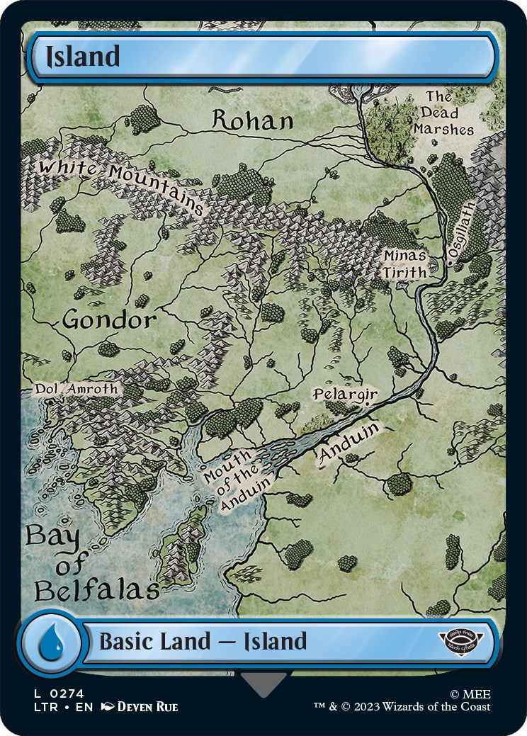 TCG - 's Lord of the Rings Maps