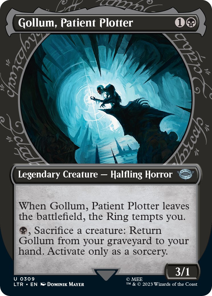 Gollum, Patient Plotter In Foil! MTG Magic The Gathering NM!