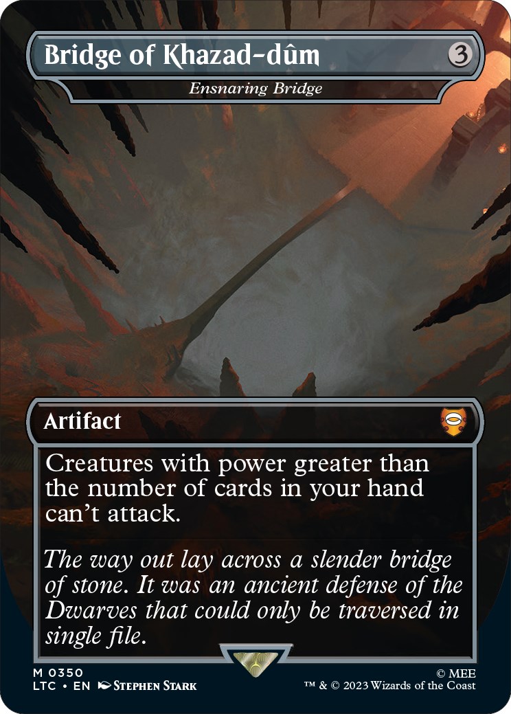 LotR TCG Wiki: The Bridge of Khazad-dum (1C349)