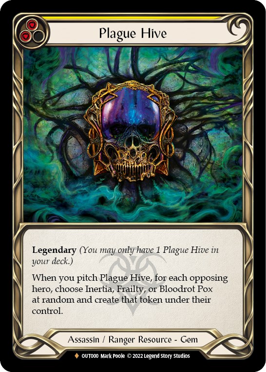 Plague Hive - Outsiders - Flesh and Blood TCG