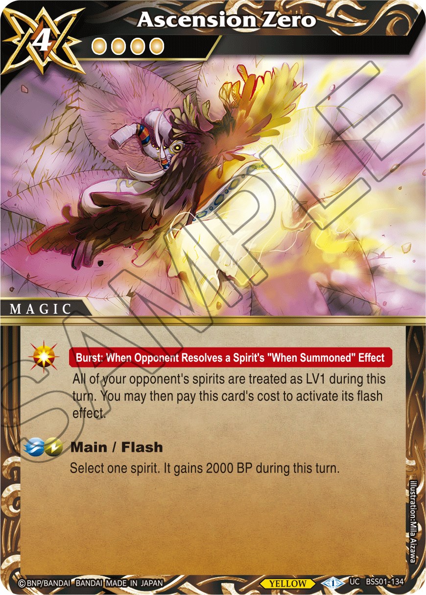 Ascension Zero - Dawn of History - Battle Spirits Saga