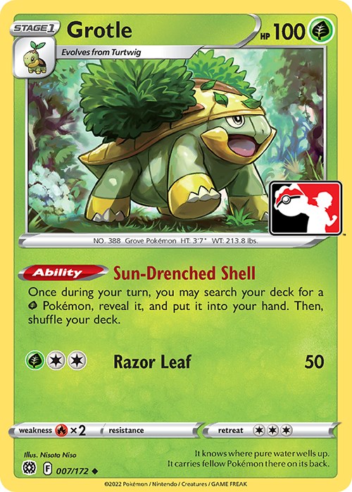 Grotle card artwork