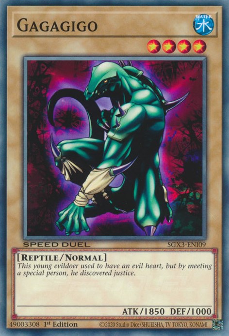 Gagagigo - Speed Duel GX: Duelists of Shadows - YuGiOh