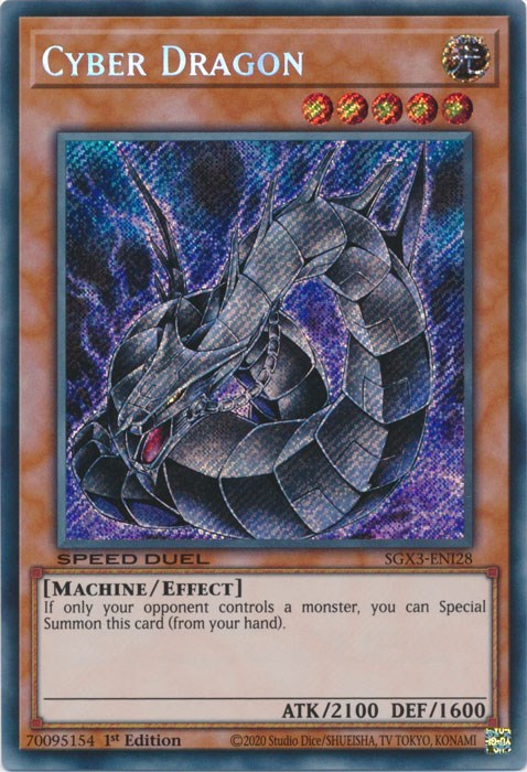 Yu-Gi-Oh! TCG Cyber Dragon – 20TH-JPC79 – Japanese – Secret Rare (Lightly Played)