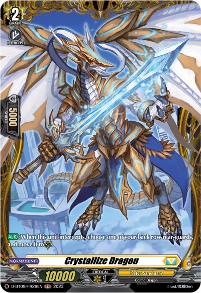 Crystallize Dragon (FR) - Dragontree Invasion - Cardfight Vanguard