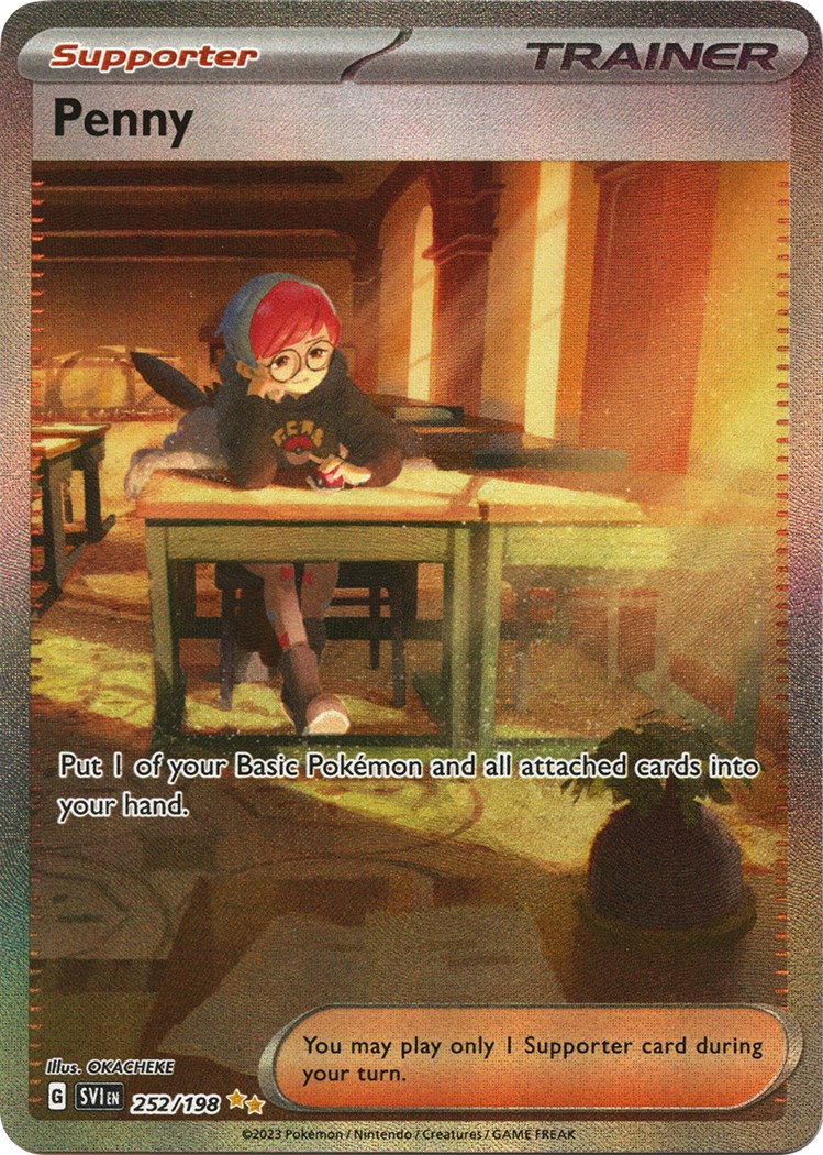 Penny - 252/198 - SV01: Scarlet & Violet Base Set - Pokemon