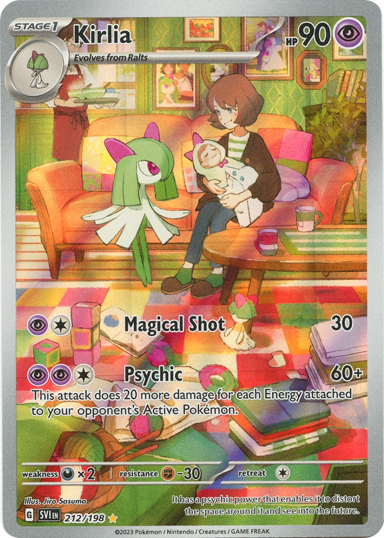 Gardevoir ex 086/198 Holo - Scarlet & Violet - Pokemon Evolution 3 Card Lot  - Ralts & Kirlia