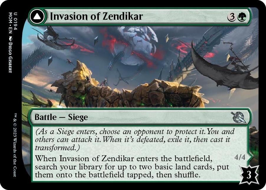 Invasion of Zendikar - March of the Machine - Magic: The Gathering
