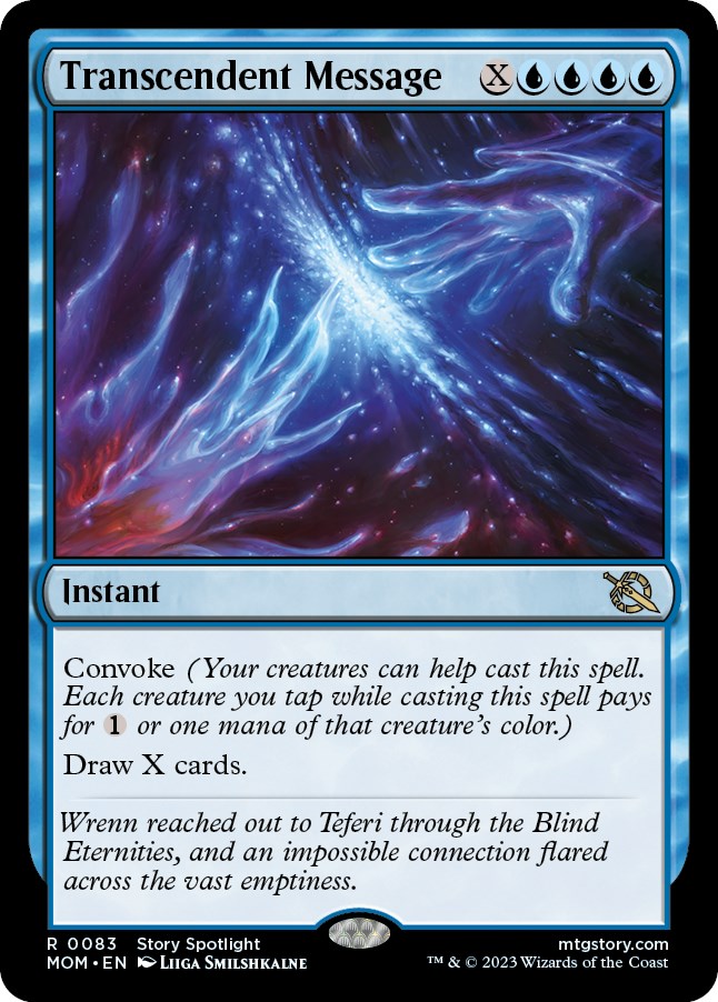 Transcendent Message, March of the Machine, Standard