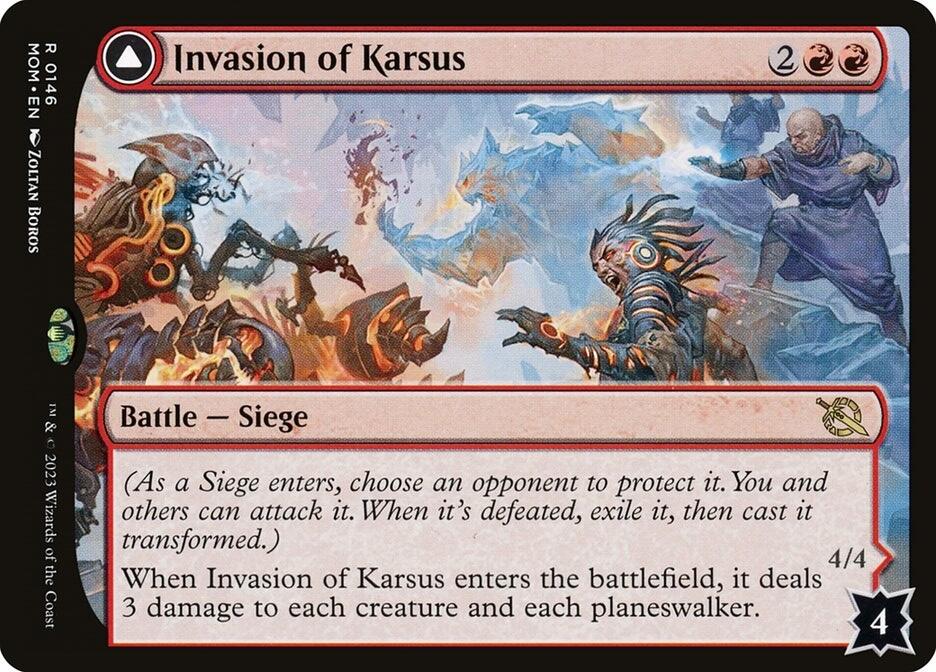 Invasion Of Karsus March Of The Machine Magic The Gathering   490612 