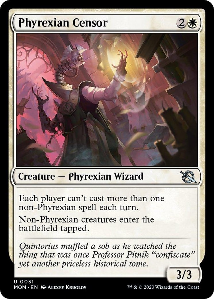 Phyrexian Censor (March of the Machine)