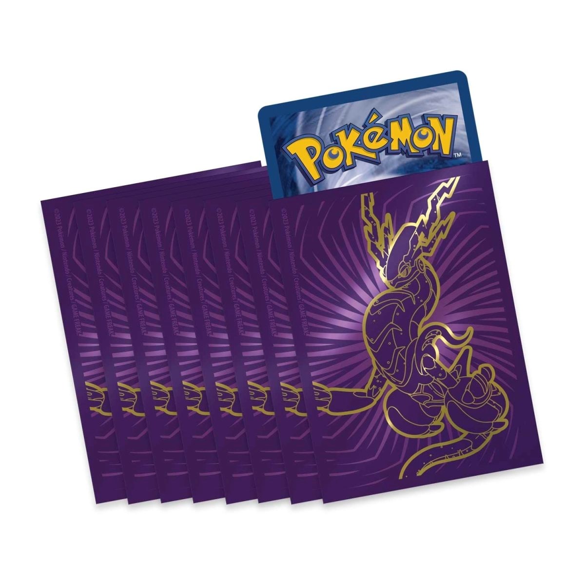 Pokemon TCG: Scarlet & Violet Elite Trainer Box Card Sleeves - Miraidon  (65-Pack)