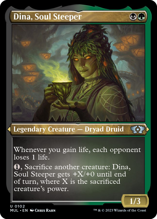 Dina, Soul Steeper (Foil Etched) - March of the Machine: Multiverse ...