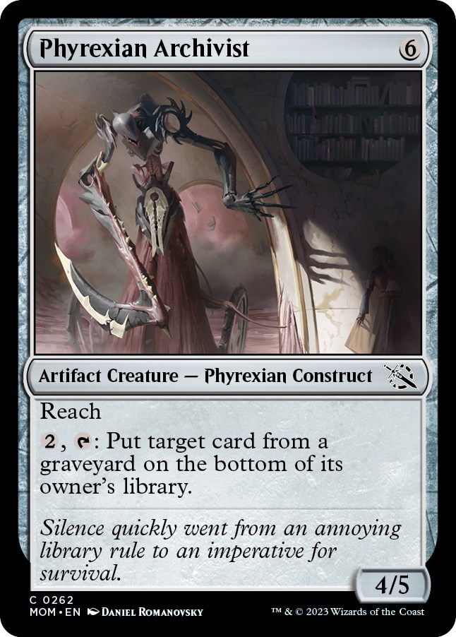 Phyrexian Archivist - March of the Machine - Magic: The Gathering