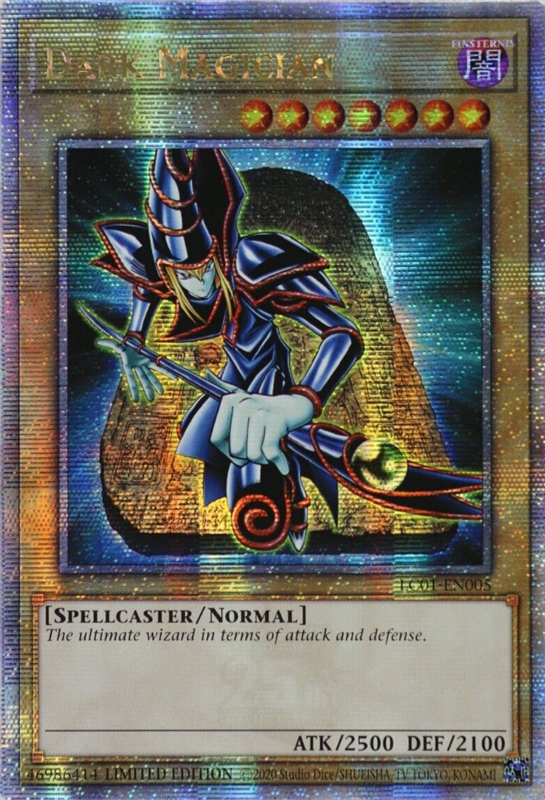 Dark Magician Quarter Century Secret Rare Legendary Collection