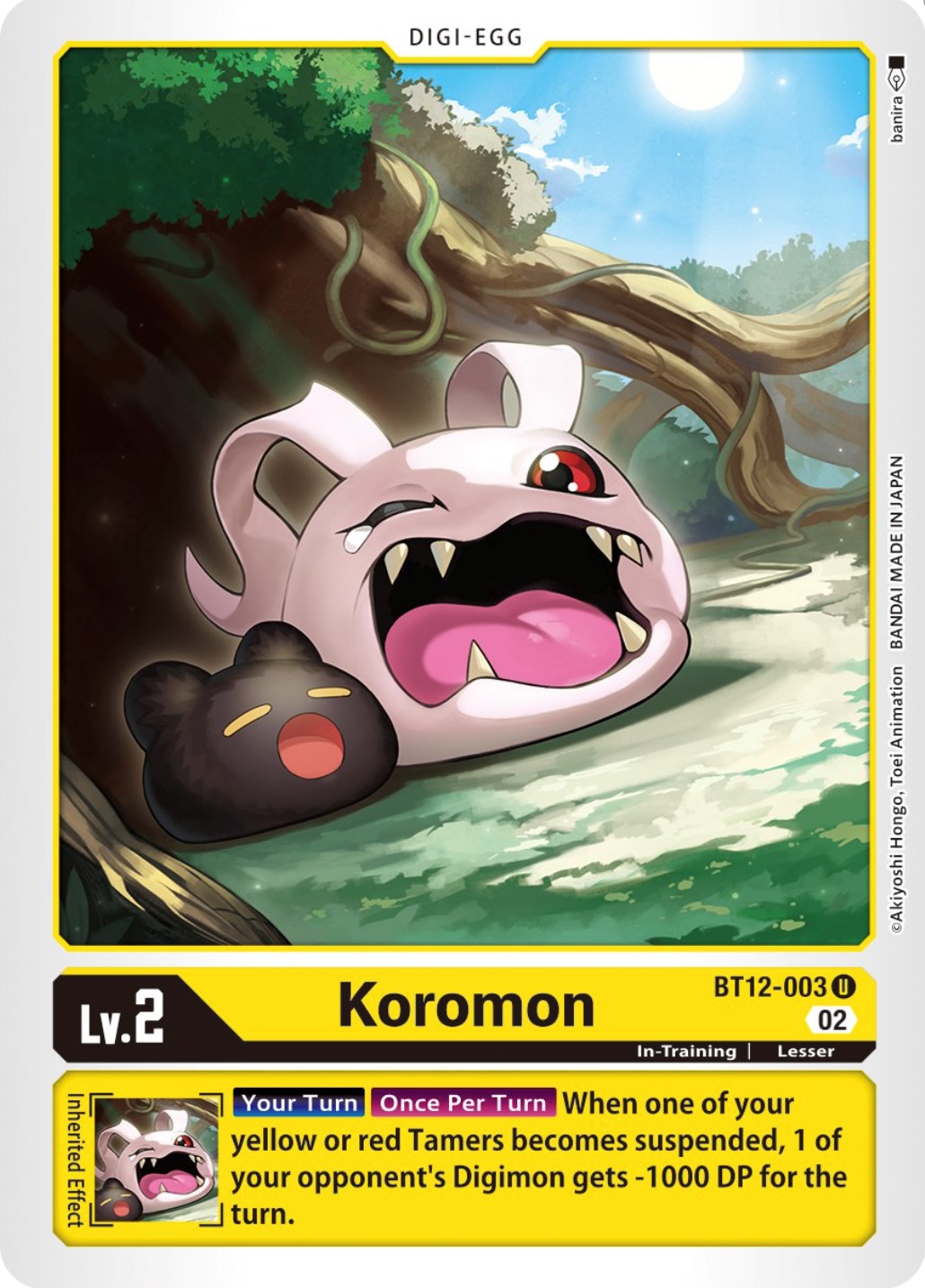 Koromon - Across Time - Digimon Card Game