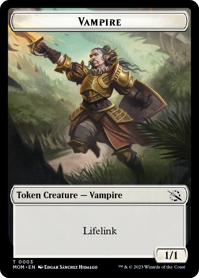 Vampire Token - March of the Machine - Magic: The Gathering