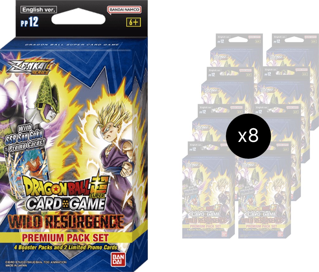 Dragon Ball Super Card Game Zenkai 04 Wild Resurgence Premium Pack