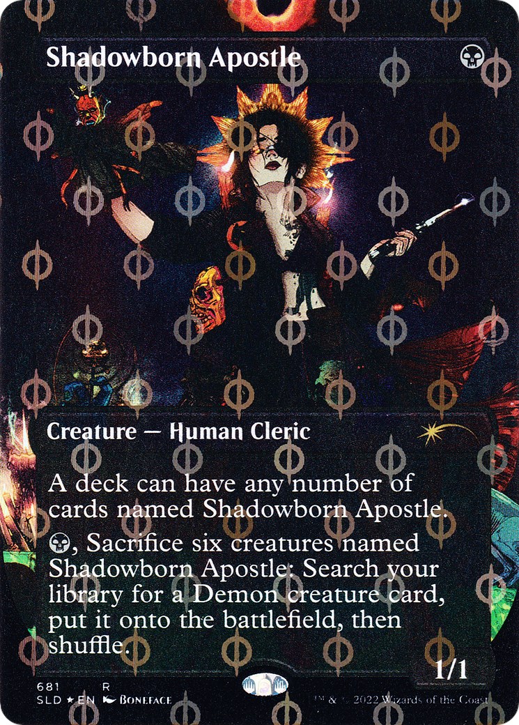 最旬ダウン 影生まれの使徒/Shadowborn Mtg Apostle foil 685 マジック