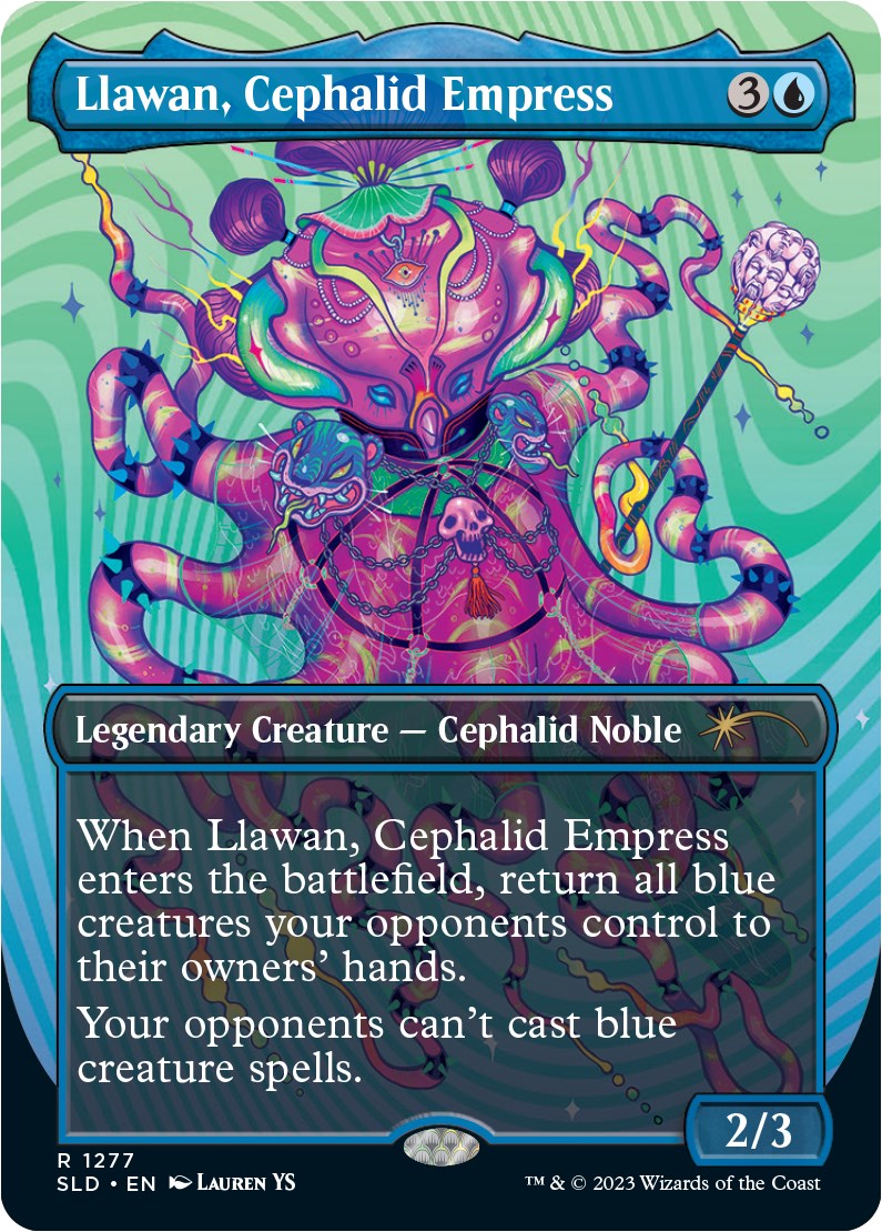 Llawan, Cephalid Empress - Secret Lair Drop Series - Magic: The Gathering