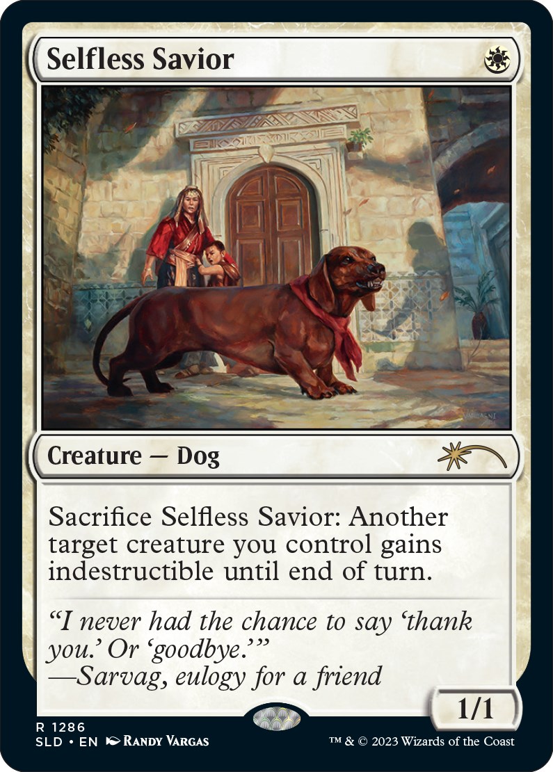 Selfless Savior - Secret Lair Drop Series - Magic: The Gathering