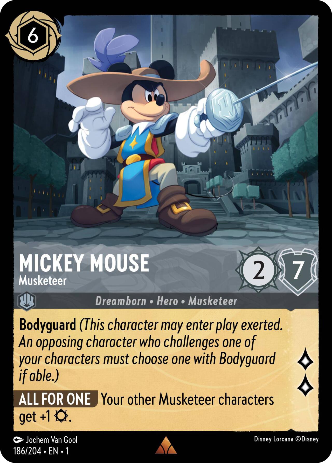 Mickey Mouse - Musketeer - The First Chapter - Disney Lorcana