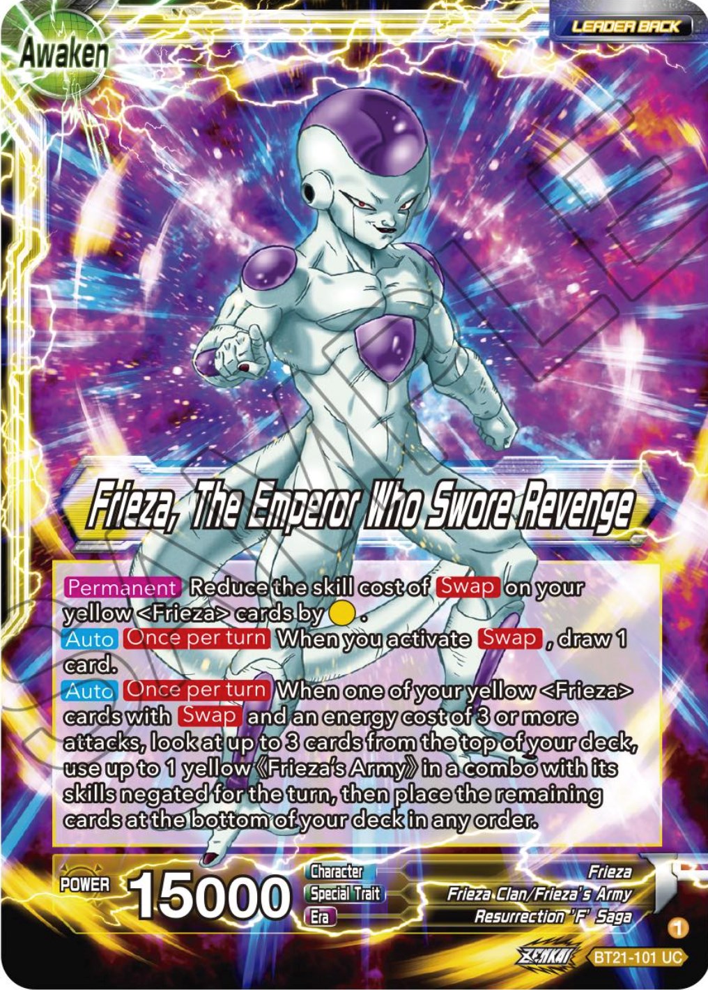 Frieza // Frieza, The Emperor Who Swore Revenge - Wild Resurgence ...