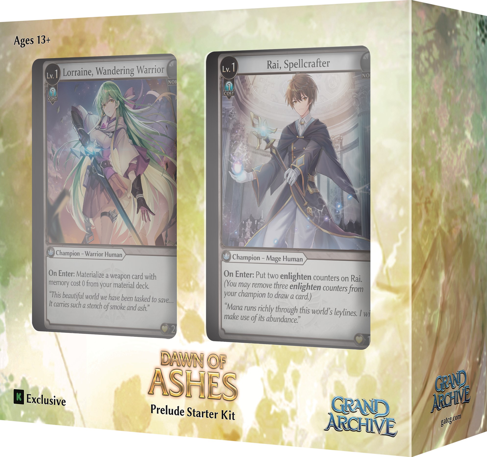 GRAND ARCHIVE DAWN OF ASHES STARTER KIT www.sudouestprimeurs.fr