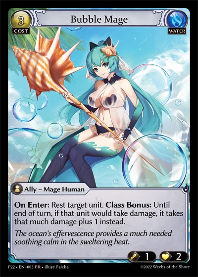 Bubble Mage - Promotional Cards - Grand Archive TCG