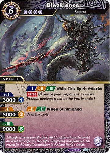 Blacklance - Battle Spirits Saga Promo Cards - Battle Spirits Saga