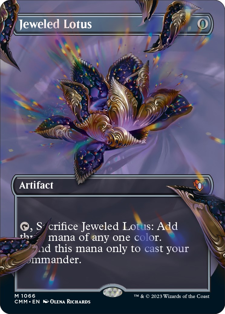 Jeweled Lotus (Textured Foil) - Commander Masters - Magic: The 