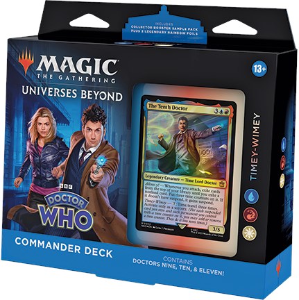 Magic Deck Commander Doctor Who Timey Wimey Inglês