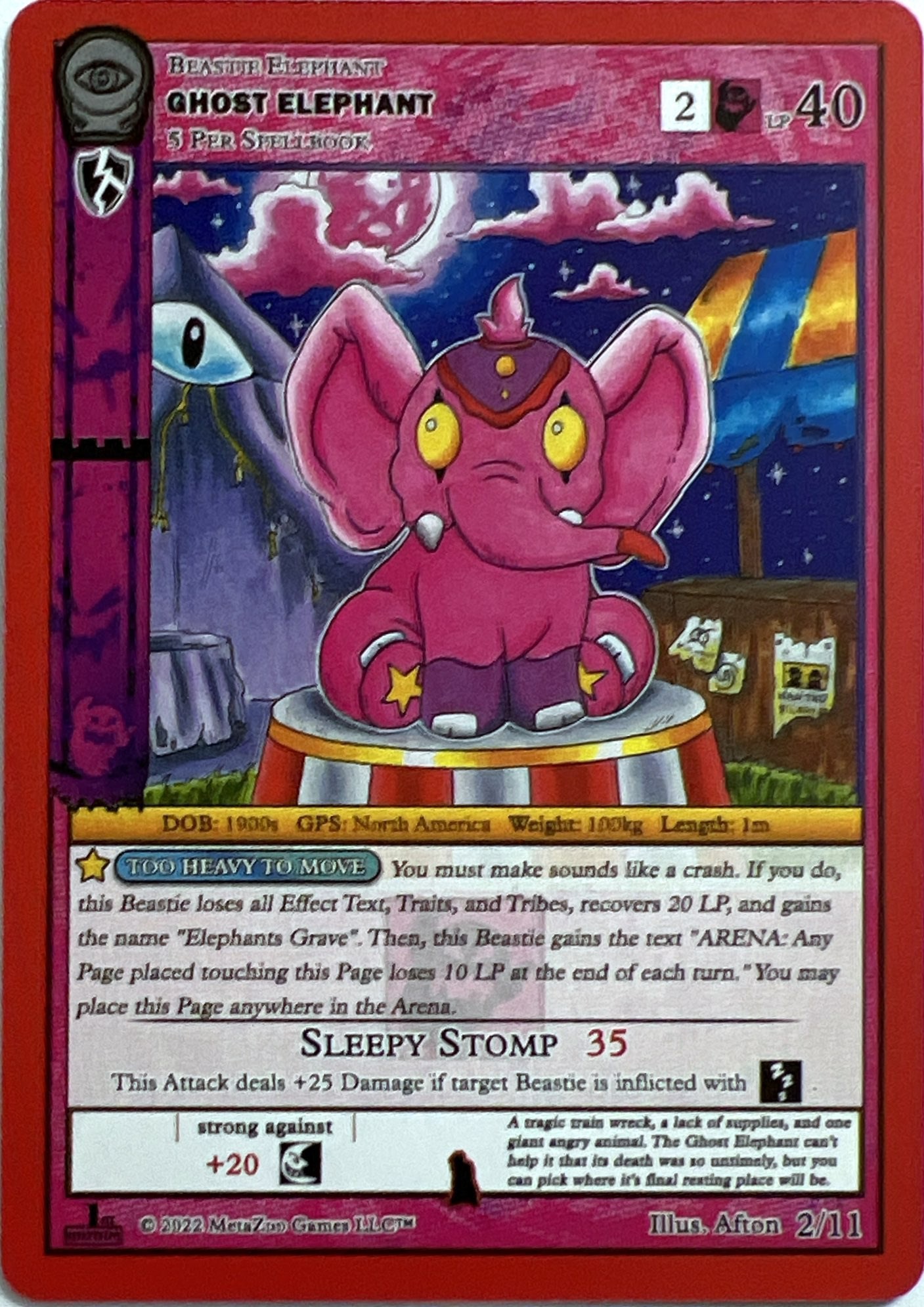 Ghost Elephant - Seance: First Edition Release Event Deck - MetaZoo